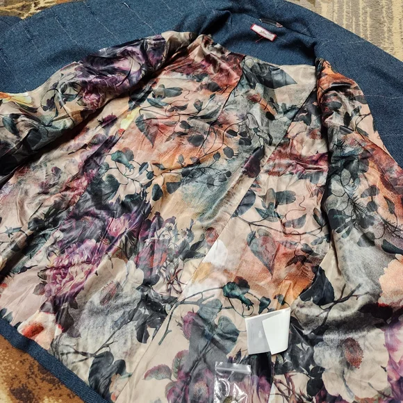 Joe Browns Teal Checkered Women's Blazer - Picture 5 of 15